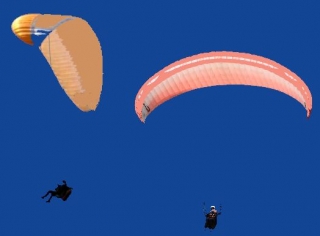  Vuelo en parapente